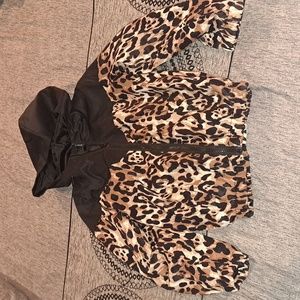 Animal print jacket